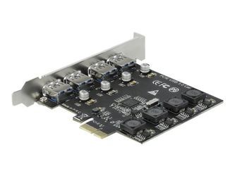 Delock PCI Express x1 karte uz 4 x ārējs USB (90509)