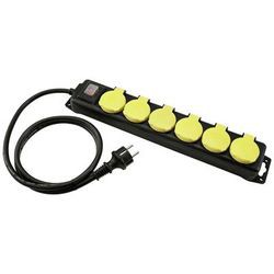 Eurolite Steckdosenleiste 6-fach IP44 1,5 m Eurolite Steckdosenleiste 6-fach IP44 1,5 m