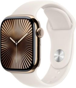 Apple Watch Series 10 GPS + Cellular 42 mm titāns ar sporta siksniņu (MX063QF/A)