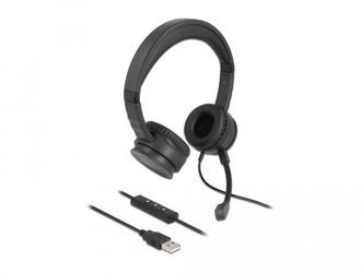 Delock USB Stereo austiņas (27180)