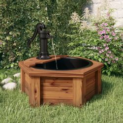 vidaXL Gartenbrunnen mit Pumpe 57 x57 x 53 cm (363335) vidaXL Gartenbrunnen mit Pumpe 57 x57 x 53 cm (363335)