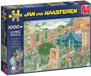 Jumbo Jan van Haasteren - Mākslas tirgus 1000 gabali