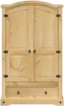 vidaXL Kleiderschrank Corona 101 x 52 x 170 cm (4005662)