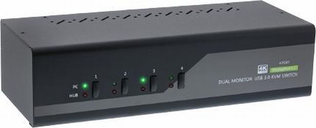 Inline 4-Port DisplayPort KVM-Switch (63654I)
