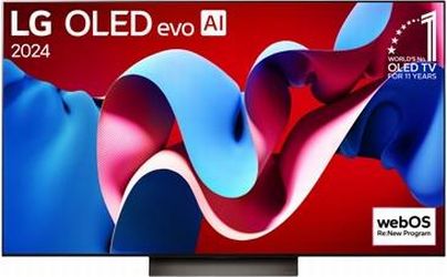 LG 55" OLED evo C4 4K Smart TV OLED55C43LA
