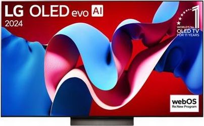 LG 65" OLED evo C4 4K Smart TV OLED65C43LA