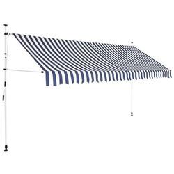 vidaXL Einziehbare Markise Handbetrieben 350 cm (43223) vidaXL Einziehbare Markise Handbetrieben 350 cm (43223)