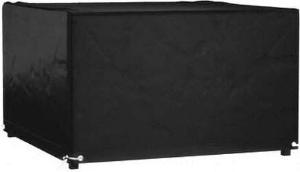 vidaXL dārza mēbeļu pārvalks 8 cilpas 125 x 125 x 75 cm