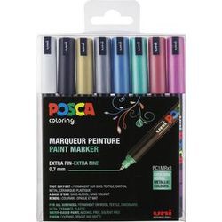 uni-ball Posca PC-1MR Metallic 16er Set (181709)