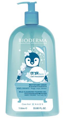 Bioderma ABCDerm Gel Moussant dušas želeja 1000 ml