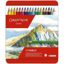 Caran d'Ache PABLO 18 Metāla futrālis Caran d'Ache PABLO 18 Metāla futrālis