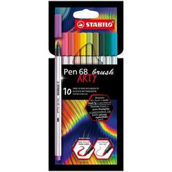 Stabilo Stabilo Pen 68 brush Arty šķirots 10 gab. etvija (568/10-21-20) Stabilo Stabilo Pen 68 brush Arty šķirots 10 gab. etvija (568/10-21-20)