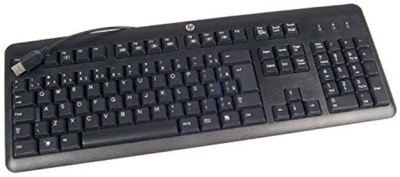 HP USB Classic Tastatūra UK (672647-033) HP USB Classic Tastatūra UK (672647-033)
