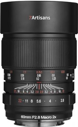 7artisans 60 mm F2.8 2x