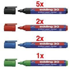 Edding Brilliant-Paper-Marker 30 (33/10SET) Edding Brilliant-Paper-Marker 30 (33/10SET)