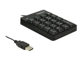 Delock USB ciparu tastatūra 19 taustiņi (12481)