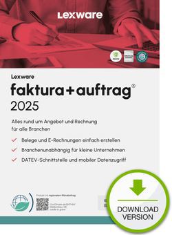 Lexware Faktura + Auftrag 2025 (Gada versija)