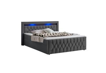 Juskys Leona Boxspring gulta 180 x 200 cm Juskys Leona Boxspring gulta 180 x 200 cm