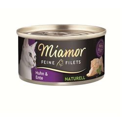 Miamor Smalkie filejas dabīgi - vista un pīle 24 x 80 g Miamor Smalkie filejas dabīgi - vista un pīle 24 x 80 g