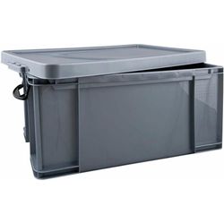 Really Useful Box Uzglabāšanas kaste 64 l sudraba Really Useful Box Uzglabāšanas kaste 64 l sudraba