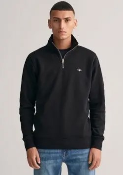 GANT REG Shield Half Zip džemperis ar logotipa izšuvumu GANT REG Shield Half Zip džemperis ar logotipa izšuvumu