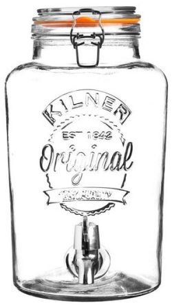 Kilner Dzērienu dozators ar skavu aizdari 8 l (0025.403) Kilner Dzērienu dozators ar skavu aizdari 8 l (0025.403)