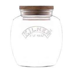 Kilner Universal stikla trauks ar koka vāku 2 l (0025.087) Kilner Universal stikla trauks ar koka vāku 2 l (0025.087)