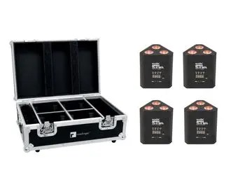 Eurolite Set 4x AKKU TL-3 QCL RGB+UV Trusslight (20000854) Eurolite Set 4x AKKU TL-3 QCL RGB+UV Trusslight (20000854)