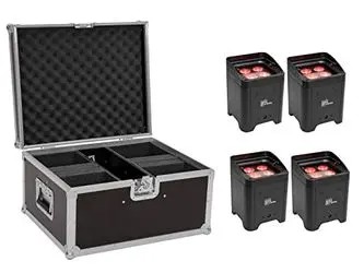 Eurolite Set 4x AKKU UP-4 Entry QCL Spot + Case (20000934) Eurolite Set 4x AKKU UP-4 Entry QCL Spot + Case (20000934)