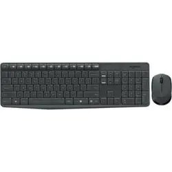 Logitech Bezvadu galda datora komplekts MK 235 ES (920-007919) Logitech Bezvadu galda datora komplekts MK 235 ES (920-007919)