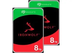 Seagate IronWolf NAS 8TB komplekts (ST8000VN002_X2) Seagate IronWolf NAS 8TB komplekts (ST8000VN002_X2)