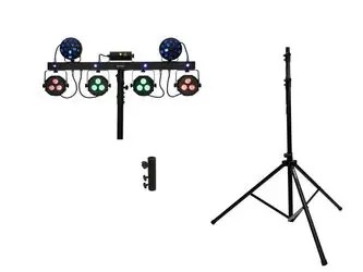 Eurolite Komplekts LED KLS Laser Bar Next FX-gaismas komplekts + M-4 skaļruņu statīvs (20000815) Eurolite Komplekts LED KLS Laser Bar Next FX-gaismas komplekts + M-4 skaļruņu statīvs (20000815)