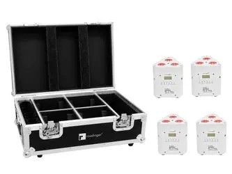 Eurolite Komplekts 4x AKKU TL-3 TCL QuickDMX + Korpuss ar uzlādes funkciju (20000399) Eurolite Komplekts 4x AKKU TL-3 TCL QuickDMX + Korpuss ar uzlādes funkciju (20000399)