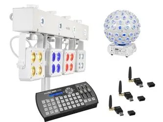 Eurolite Komplekts LED KLS-180 + LED B-40 + USB QuickDMX + Easy Show (20000866) Eurolite Komplekts LED KLS-180 + LED B-40 + USB QuickDMX + Easy Show (20000866)