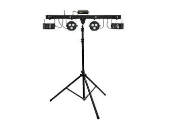 Eurolite Komplekts LED KLS Laser Bar FX-gaismas komplekts + M-4 skaļruņu statīvs (20000451) Eurolite Komplekts LED KLS Laser Bar FX-gaismas komplekts + M-4 skaļruņu statīvs (20000451)