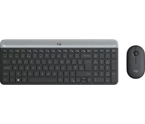 Logitech MK470 Plāns bezvadu tastatūra un pele NL (920-009194) Logitech MK470 Plāns bezvadu tastatūra un pele NL (920-009194)