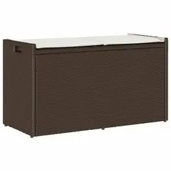 vidaXL Outdoor-soliņš ar uzglabāšanas vietu un spilvenu 100 cm (4104060) vidaXL Outdoor-soliņš ar uzglabāšanas vietu un spilvenu 100 cm (4104060)