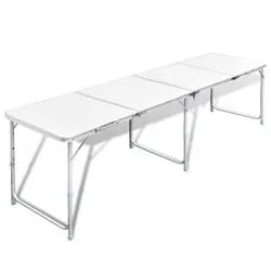 vidaXL Campingtisch zusammenklappbar 240 x 60 cm (41327) vidaXL Campingtisch zusammenklappbar 240 x 60 cm (41327)
