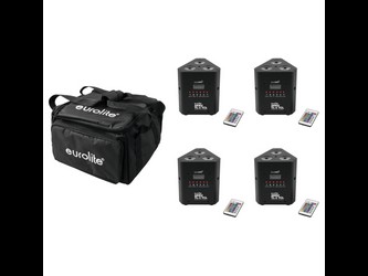 Eurolite Komplekts 4x AKKU TL-3 QuickDMX + Soft-Bag (20000398) Eurolite Komplekts 4x AKKU TL-3 QuickDMX + Soft-Bag (20000398)