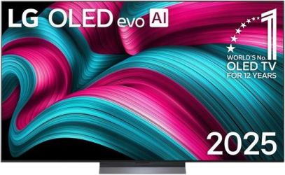 LG 77" OLED evo AI C5 4K Smart TV OLED77C58LA