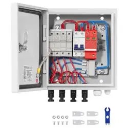 Vevor PV-Combiner-Box 4-String 15A (P-HL-S252310-15A) Vevor PV-Combiner-Box 4-String 15A (P-HL-S252310-15A)