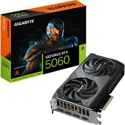 GIGABYTE GeForce RTX 5060 Windforce 8GB (GV-N5060WF2-8GD) GIGABYTE GeForce RTX 5060 Windforce 8GB (GV-N5060WF2-8GD)