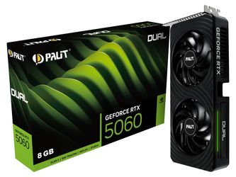 Palit GeForce RTX 5060 Dual 8GB (NE75060019P1-GB2063D) Palit GeForce RTX 5060 Dual 8GB (NE75060019P1-GB2063D)