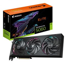 GIGABYTE AORUS GeForce RTX 5060 Elite 8GB (GV-N5060AORUS E-8GD) GIGABYTE AORUS GeForce RTX 5060 Elite 8GB (GV-N5060AORUS E-8GD)