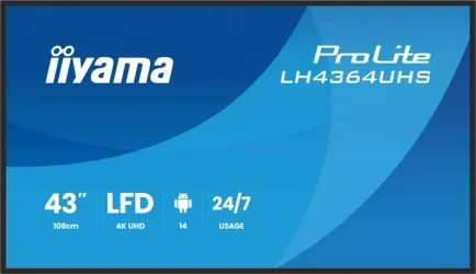 iiyama ProLite LH4364UHS-B1AG iiyama ProLite LH4364UHS-B1AG