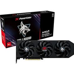 PowerColor Hellhound Radeon RX 9060 XT 8GB (RX9060XT 8G-L/OC) PowerColor Hellhound Radeon RX 9060 XT 8GB (RX9060XT 8G-L/OC)