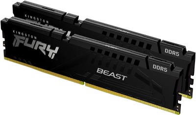 Kingston Fury Beast DDR5-6000 64GB komplekts (KF560C36BBE2K2-64) Kingston Fury Beast DDR5-6000 64GB komplekts (KF560C36BBE2K2-64)