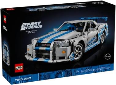 LEGO Technic 2 Fast 3 Furious Nissan Skyline GT-R (R34) Flitzer (42210)