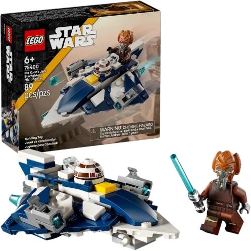 LEGO Star Wars Plo Koons Jedi Starfighter Microfighter (75400)