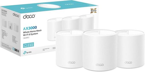 TP-Link Deco X50 Pro 3 komplektu komplekts TP-Link Deco X50 Pro 3 komplektu komplekts
